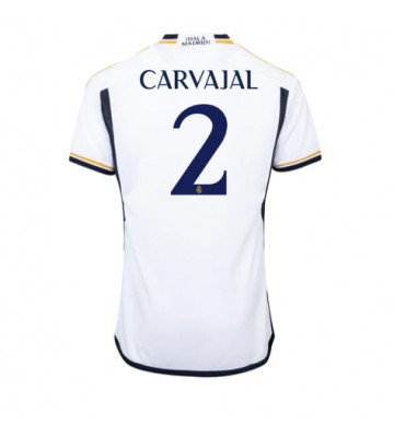 Maillot de foot Real Madrid Daniel Carvajal #2 Domicile 2023-24 Manches Courte